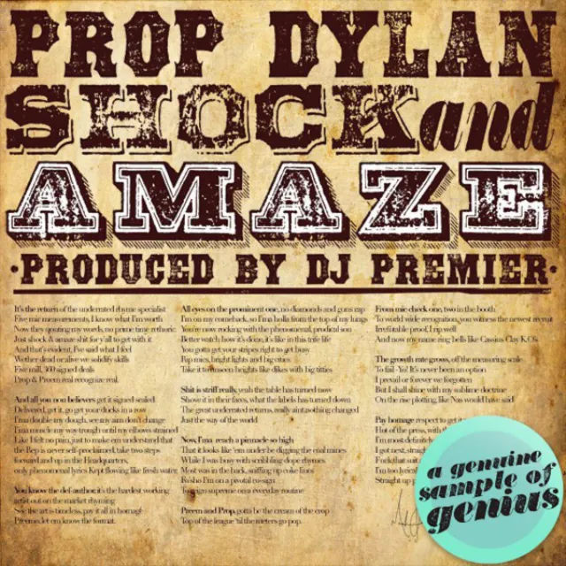 Shock & Amaze (feat. DJ Premier)