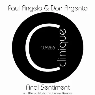 Final Sentiment by Don Argento