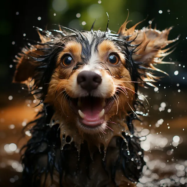 Eco De La Lluvia Para Perros Alegres