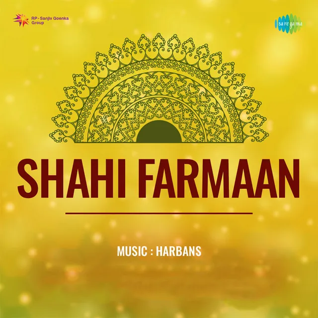 Shahi Farmaan (Original Motion Picture Soundtrack)