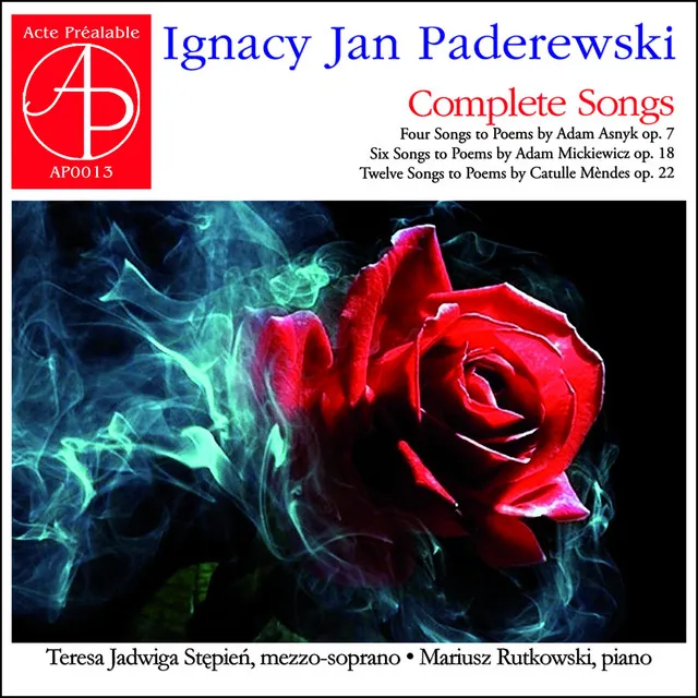 Ignacy Jan Paderewski: Complete Songs