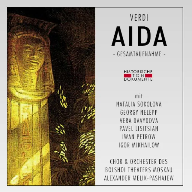 Aida: Vierter Akt - Ohime, morir mi sento