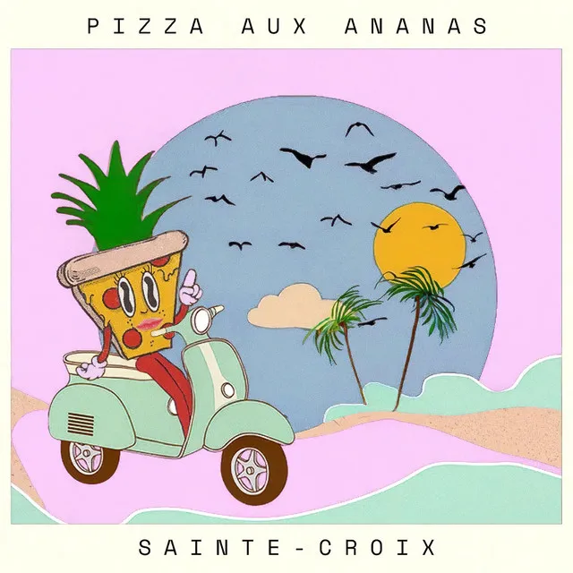 Pizza aux ananas