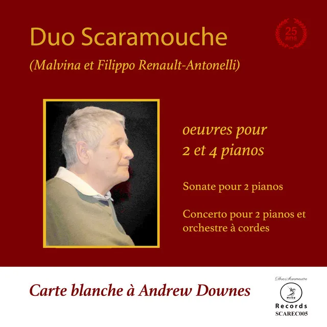 Carte Blanche à Andrew Downes (Piano Duo)