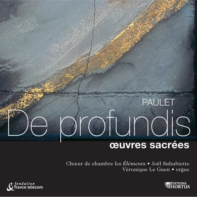 Paulet: De profundis (Œuvres sacrées)