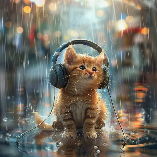 Cat's Rain Meditation