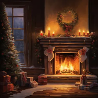 Cozy Carols: Fireside Warmth by Restful Environment