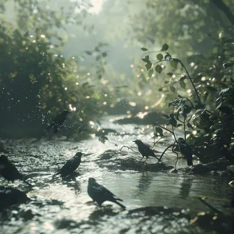 Binaural Nature Sleep: Gentle Creek and Birds Sounds by Bruit ASMR