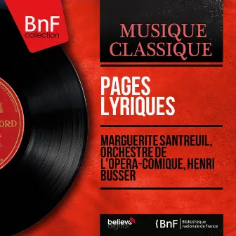 Pages lyriques (Mono Version) by Henri Büsser