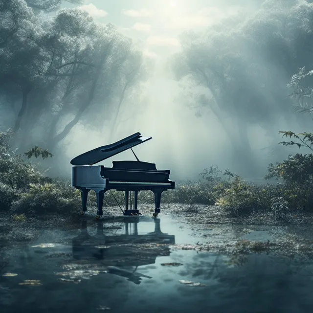 Silent Piano Echoes Resonate