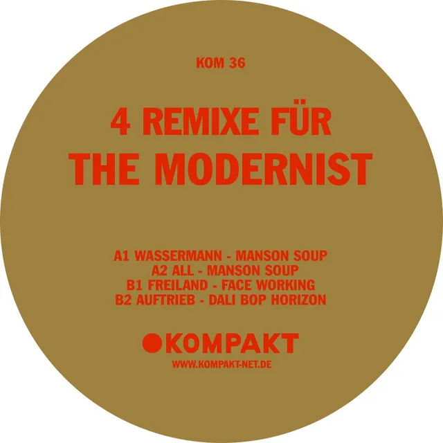 4 Remixe Für The Modernist