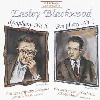 Blackwood: Symphonies Nos. 1 and 5 by Easley Blackwood