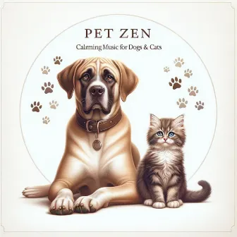 Pet Zen: Calming Music for Cats and Dogs, Happy Pets, Stress Relief for Furry Friends by Sleepy Dogs Hz