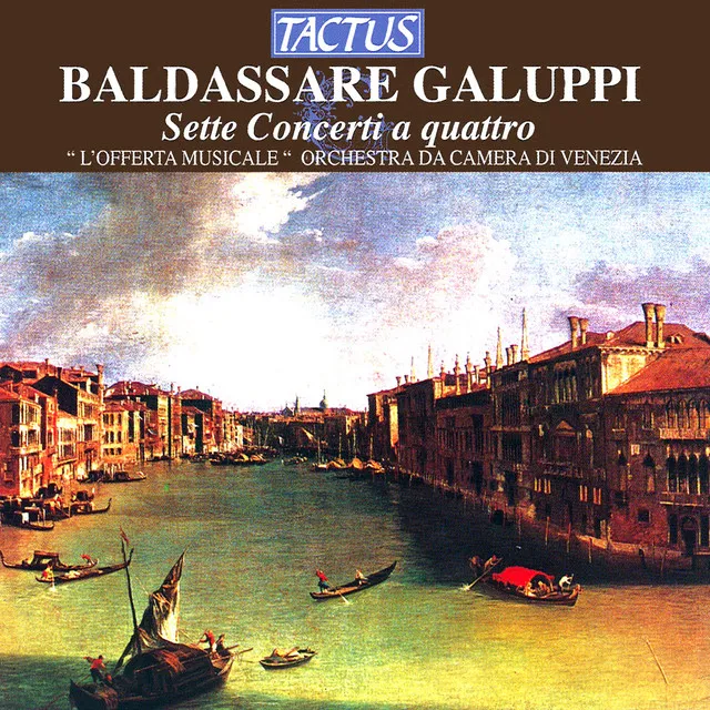 Galuppi: 7 Concerti a 4