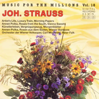 Music For The Millions Vol. 18 - Johann Strauss by Vienna Opera Orchestra