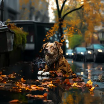 Ladridos Melódicos De Lluvia: Himno De Patas Felices by Vibraciones frías