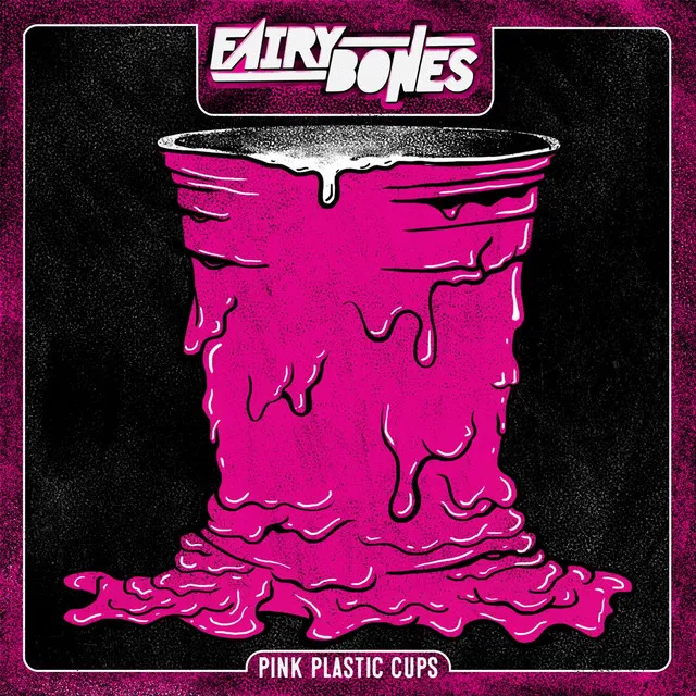 Pink Plastic Cups - Single