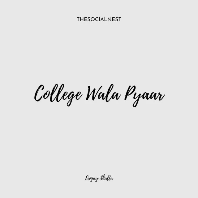 College Wala Pyaar - Cover