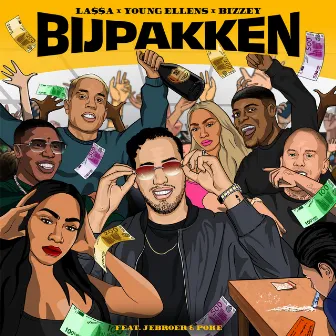 Bijpakken (feat. Jebroer & Poke) by Young Ellens