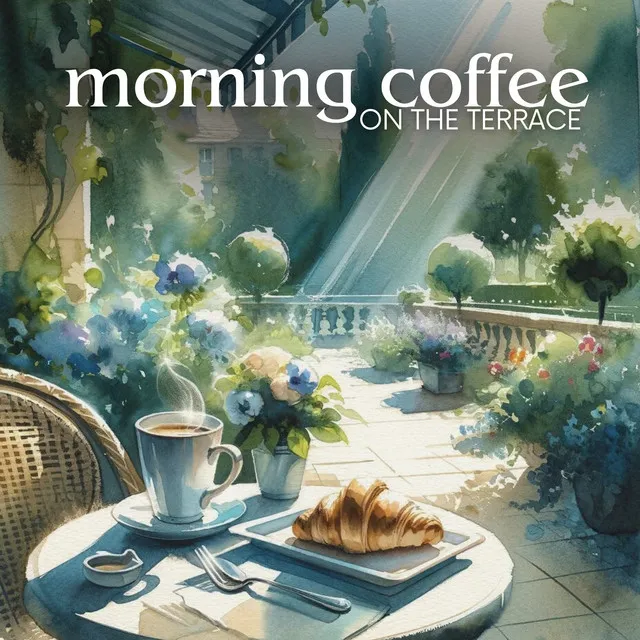 morning coffee on the terrace: cozy aesthetic summer jazz music