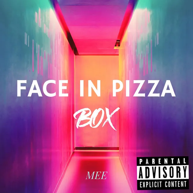 Face in Pizza Box