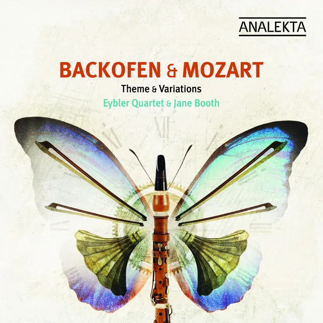 Quintet in B flat Major for Clarinet and Strings, Op.15 / II.Thema: Cantabile con variazioni