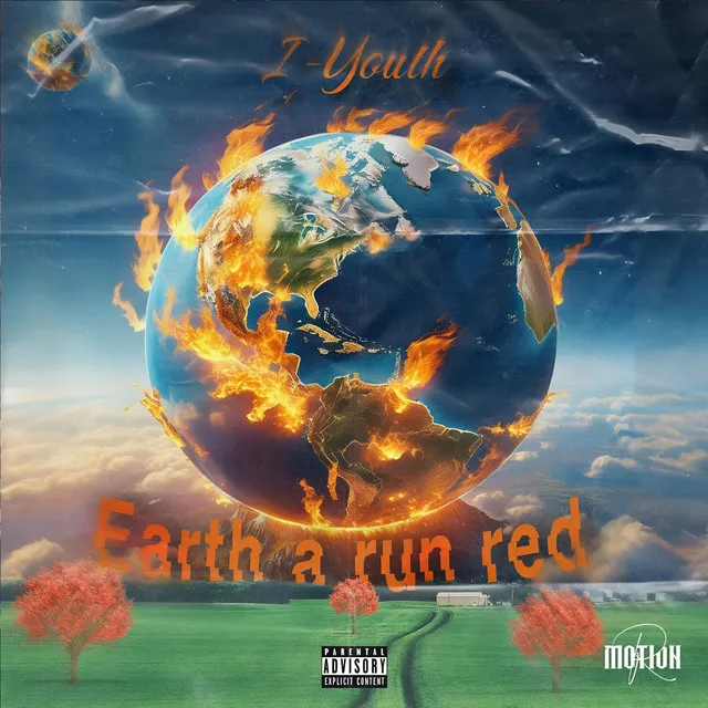 Earth a run red