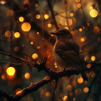 Binaural Rain Drops and Birds in Nature’s Embrace by Mandalay Hill