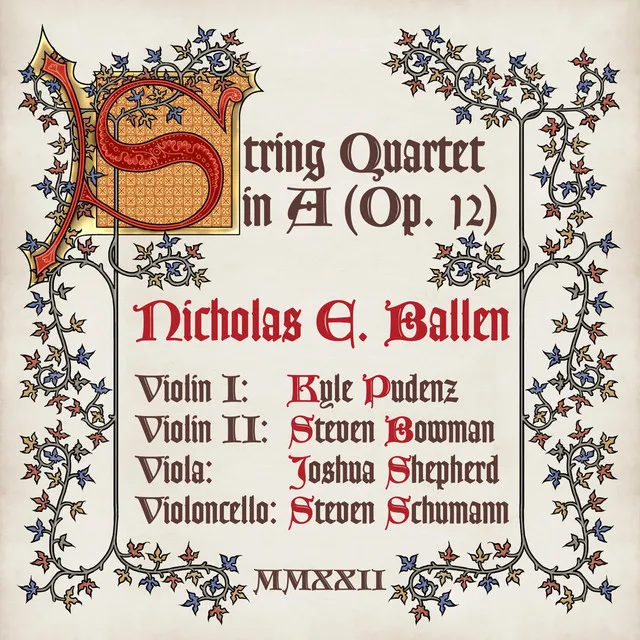 String Quartet in A Major, Op. 12: IV. Rondo