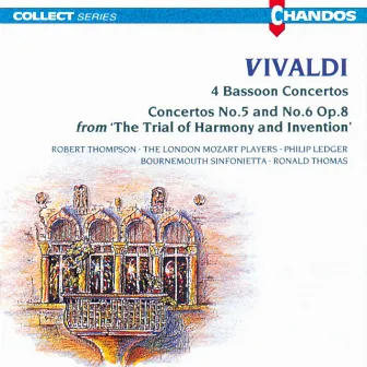 Vivaldi: Four Bassoon Concertos, La Tempesta di Mare & Il Piacere by Robert Thompson