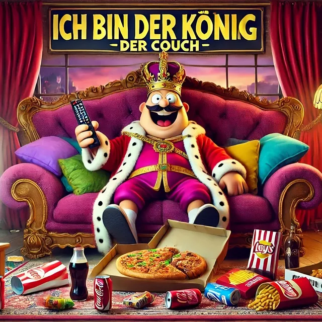 Ich bin der König (der Couch)