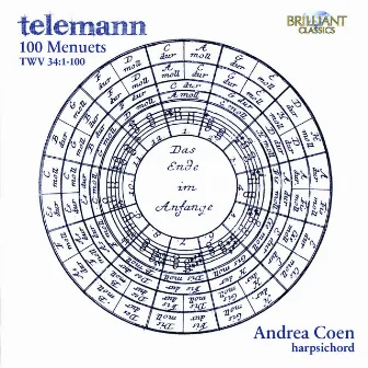 Telemann: 100 Menuets TWV 34:1-100 by Andrea Coen