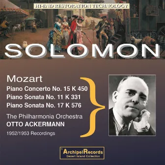 Mozart: Piano Works by Solomon