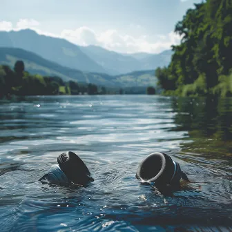 River Flow Symphony: Water's Music Journey by The Binaural Girl