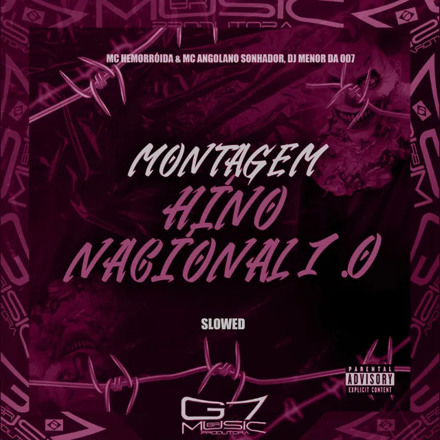 Montagem Hino Nacional 1.0 - Slowed - Remix