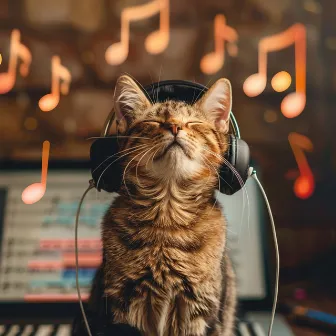 Feline Harmonics: Music for Cats' Ease by Rubycon Sunset