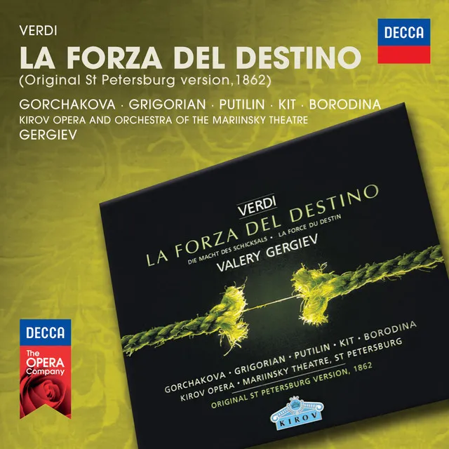 La forza del destino - Original St.Petersburg version - Act 1: "Me pellegrina ed orfana"