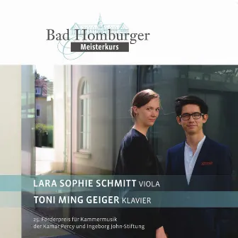 Schumann, Britten, Milhaud, Brahms: Works for Viola and Piano (Vol. 1 - Bad Homburger Meisterkurs) by Toni Ming Geiger