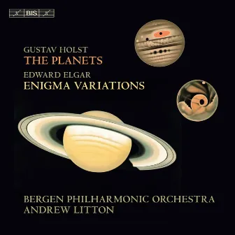 Holst: The Planets, Op. 32 - Elgar: Enigma Variations, Op. 36 by Andrew Litton