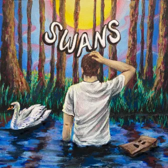 Swans by Cave