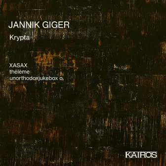 Jannik Giger: Krypta by Jannik Giger