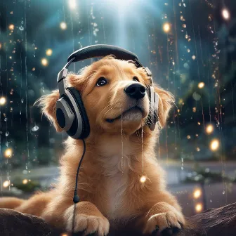 Dog Drizzle: Rain Canine Serenity by Music For Dogs With Anxiety