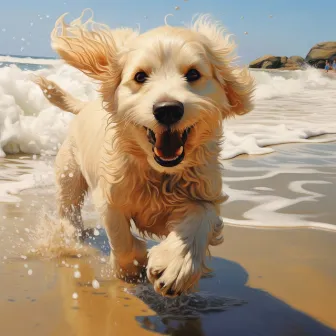 Momentos Conscientes Con Mascotas Junto Al Océano: El Amor De La Naturaleza by Los sonidos de las olas del mar