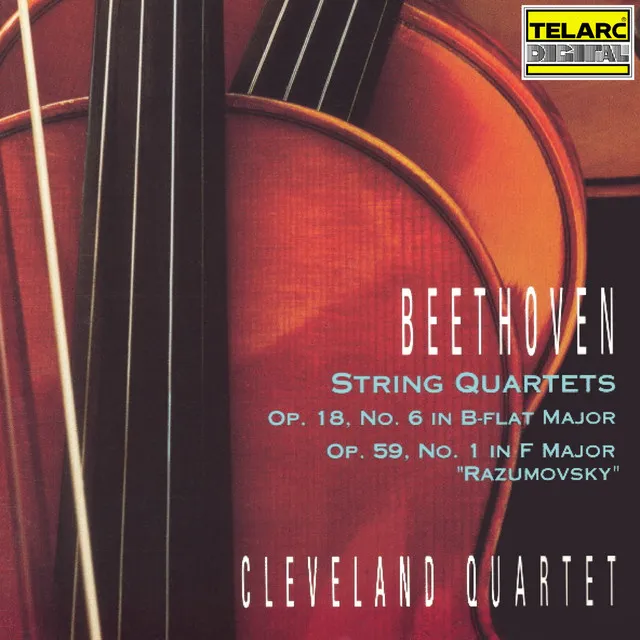 String Quartet No. 6 in B-Flat Major, Op. 18 No. 6: III. Scherzo. Allegro