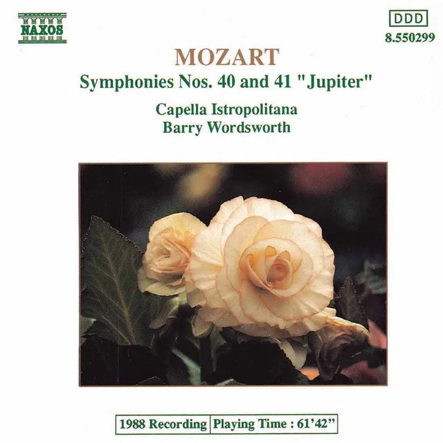 Symphony No. 41 in C Major, K. 551 "Jupiter": I. Allegro vivace