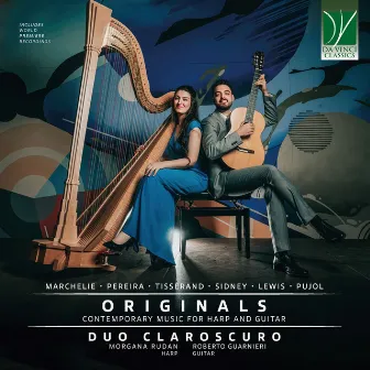 Marchelie, Pereira, Tisserand, Sidney, Lewis, Pujol: Originals (Contemporary Music for Harp and Guitar) by Morgana Rudan