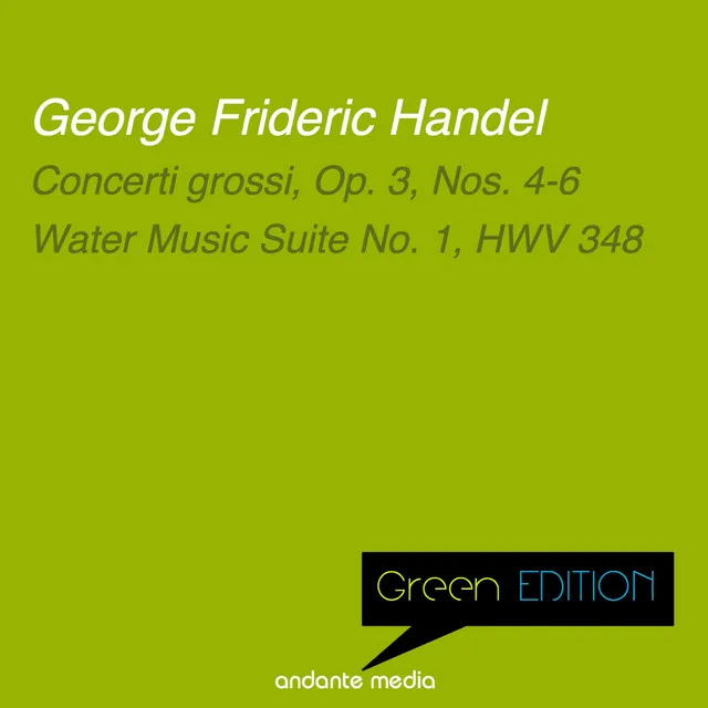 Water Music Suite No. 1 in F Major, HWV 348: Air. Presto