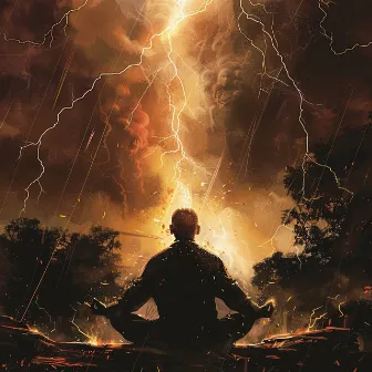 Binaural Serenity: Thunder Meditation Vibes by Sound Particles