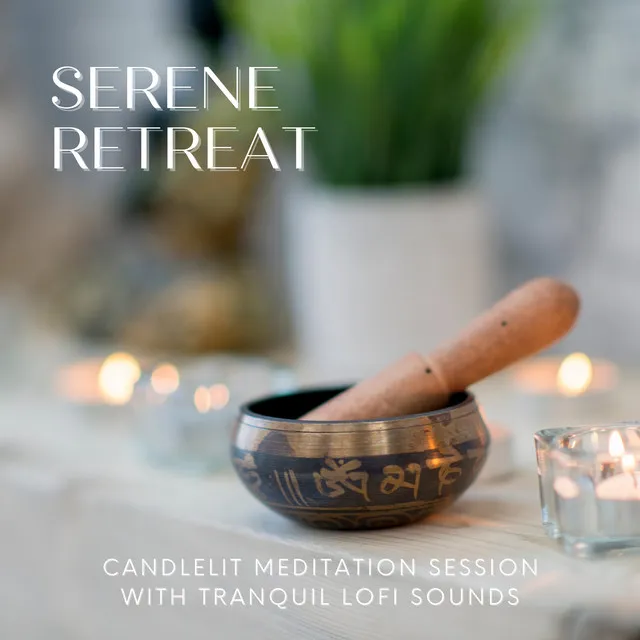 Serene Retreat : Candlelit Meditation Session with Tranquil Lofi Sounds