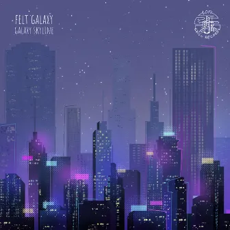 Galaxy Skyline by Felt Galaxy